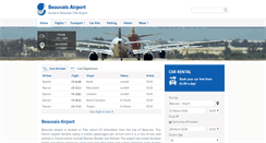 Desktop Screenshot of beauvaisairport.net